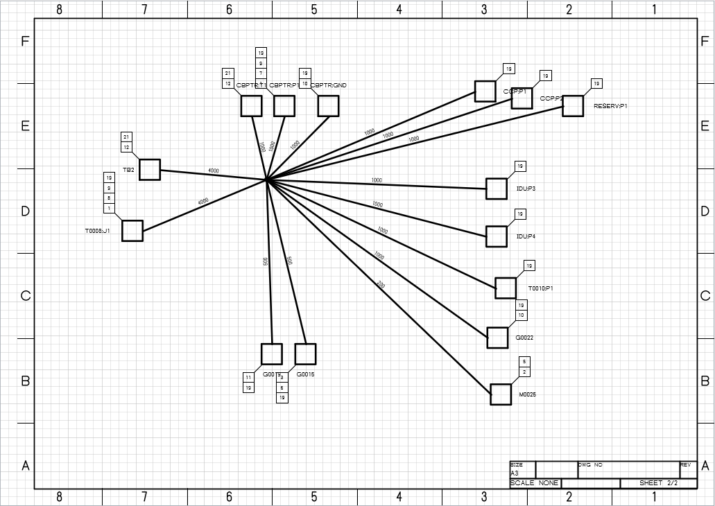 Разработка рабочей конструкторской документации (РКД) на кабельную сеть объекта